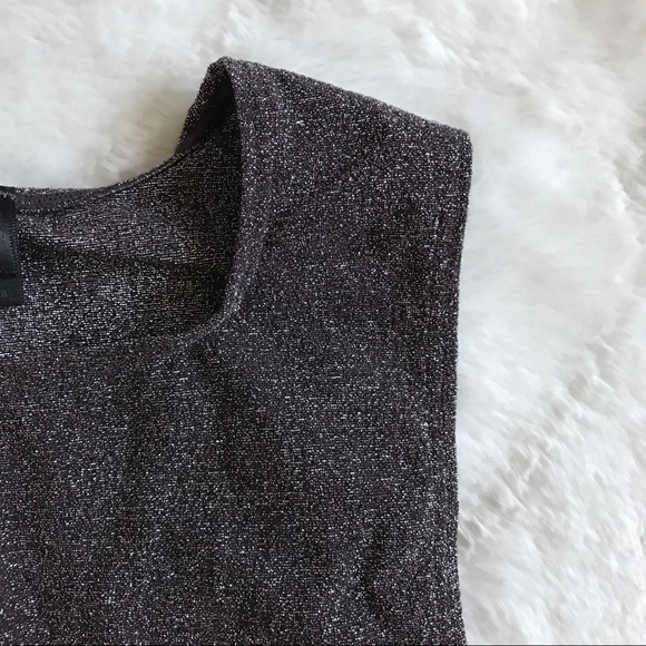 The Limited Metallic Stretch Sleeveless Top Small - Picture 5 of 12